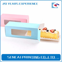 Sencai Cake ablong boîte de papier d&#39;emballage
